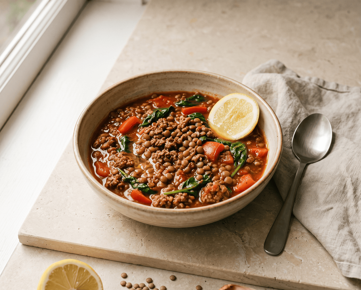 An Iron-Rich Postpartum Meal Built for Absorption